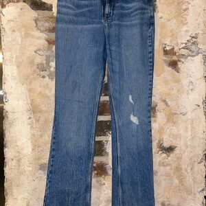 Wrangler Blue Flare Wide Leg Jeans